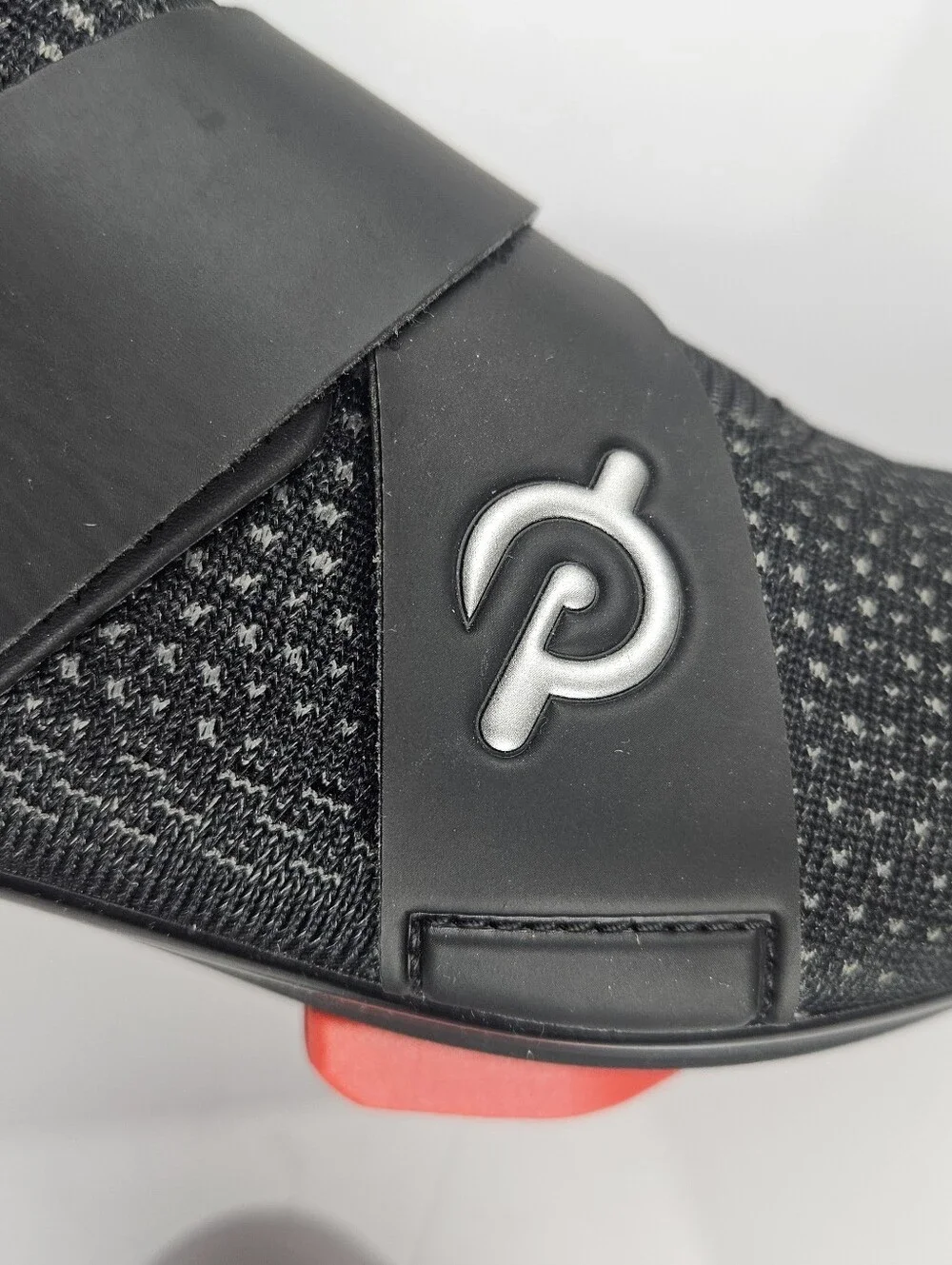 Peloton Cycling Shoes Black Red Size EU 38 US Women's 7.5 Delta Cleats Included